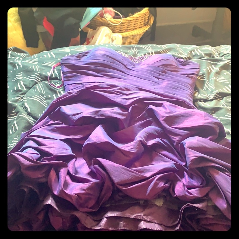 Purple dress for any occasion